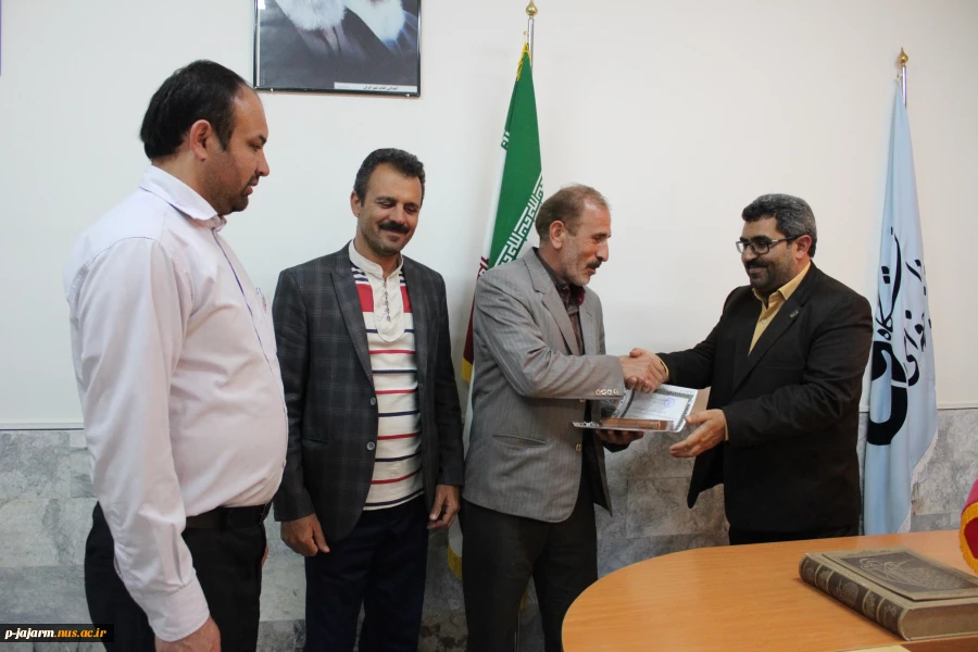 تقدیر از همکاران جانباز 2