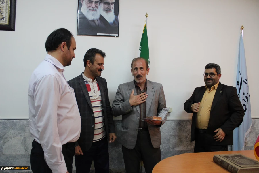 تقدیر از همکاران جانباز 7