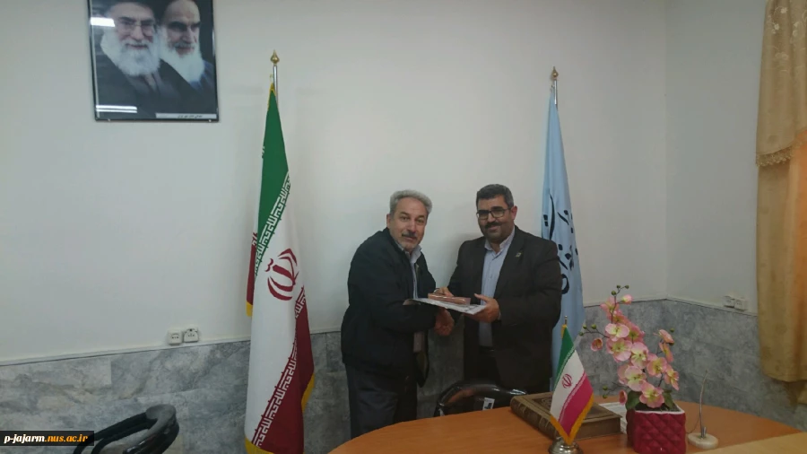 تقدیر از همکاران جانباز 8