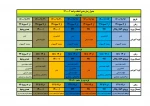 جدول زمانبندی انتخاب واحد 2-1400 2