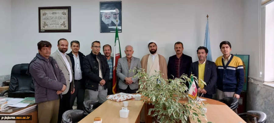 مراسم تقدیر از جانباز گرانقدر جناب آقای علی اکبر قلعه نویی به مناسبت روز جانباز 5
