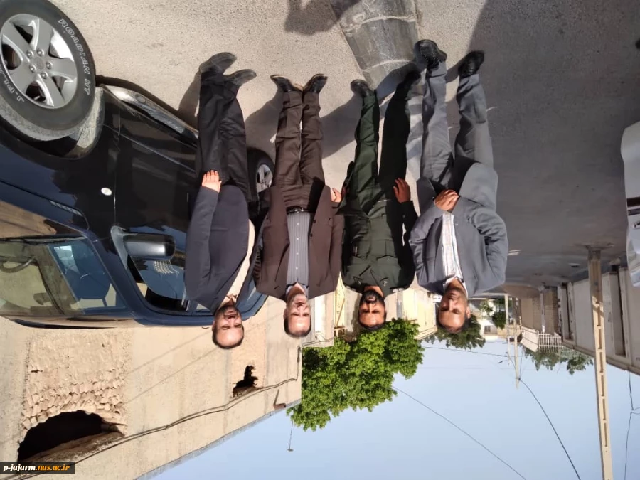 دیدار امروز عصر با خانواده شهید پور رضا(خیر اهدا کننده زمین به دانشکده)به همراه جناب آقای دکتر مهدوی مدیر کل محترم صدا و سیمای خراسان شمالی و معاونت های سازمان و جناب سرهنگ حیدری فرماندهی محترم ناحیه مقاومت بسیج شهرستان جاجرم... 3