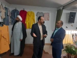 افتتاحیه نمایشگاه آثار هنری و دستاوردهای دانشجویان  رشته طراحی و دوخت 4