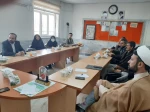 حضور و بازدید ریاست محترم نهاد نمایندگی مقام معظم رهبری دردانشگاهها و موسسات آموزش عالی خراسان شمالی (حجه الاسلام والمسلمین جناب آقای دکتر موسوی جاجرمی و هیات محترم همراه) از دفتر ارتباطی نهاد نمایندگی مقام معظم رهبری در دانشگاههای شهرستانهای گرمه و جاجرم