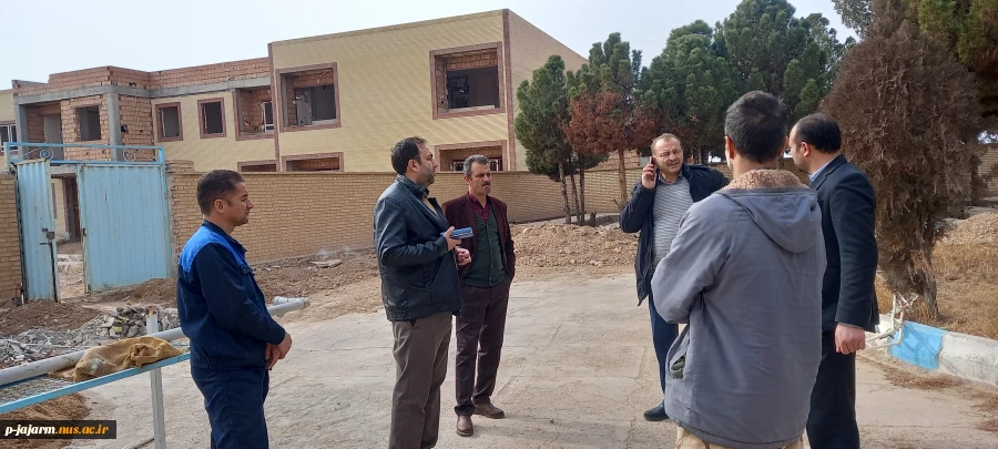در مورخ ۱۰ بهمن انجام شد: بازدید ریاست محترم دانشگاه فنی و حرفه ای استان خراسان شمالی و مسئول محترم هیات نظارت و ارزیابی استان از دانشکده فنی جاجرم 5