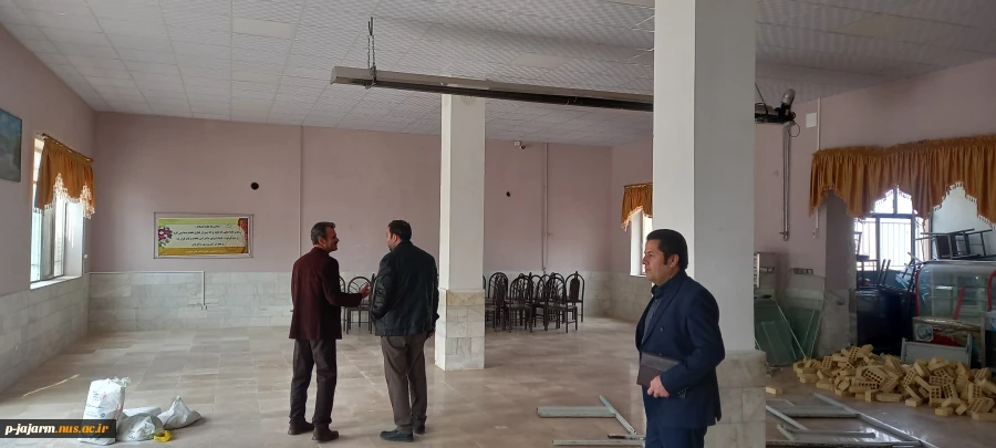 در مورخ ۱۰ بهمن انجام شد: بازدید ریاست محترم دانشگاه فنی و حرفه ای استان خراسان شمالی و مسئول محترم هیات نظارت و ارزیابی استان از دانشکده فنی جاجرم 7