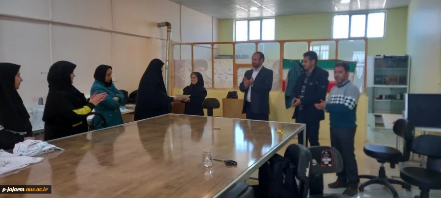 تقدیر از دانشجوی محترم سرکار خانم زهرا شریفی به دلیل کسب رتبه دوم در رویداد بانوی کارآفرین تاثیر گذار استان خراسان شمالی 2