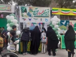 به همت بسیج دانشجویی در شب نیمه شعبان برگزار شد: برپایی غرفه ی فرهنگی  2