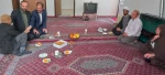 به مناسبت 22 اسفند روز بزرگداشت مقام شهدا : دیدار با خانواده شهدا و حضور در مزار شهدای جاجرم 2