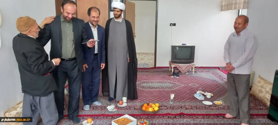 به مناسبت 22 اسفند روز بزرگداشت مقام شهدا : دیدار با خانواده شهدا و حضور در مزار شهدای جاجرم 4