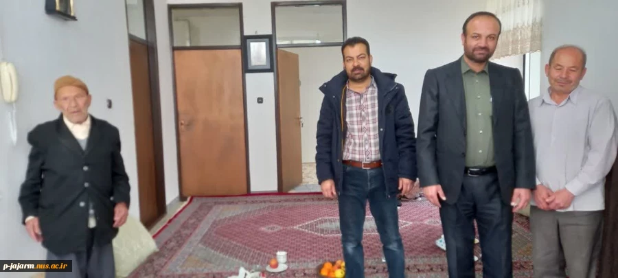 به مناسبت 22 اسفند روز بزرگداشت مقام شهدا : دیدار با خانواده شهدا و حضور در مزار شهدای جاجرم 7