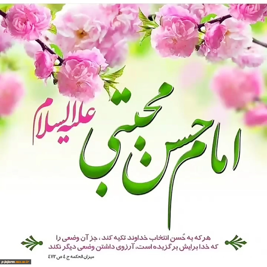 ولادت کریم اهل بیت حضرت امام حسن مجتبی (علیه السلام) مبارک 2