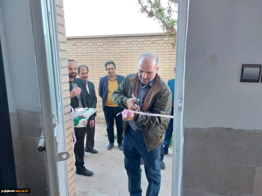 افتتاح استاد سرای مرکز همزمان با بازدید و حضور ارزشمند ریاست محترم دانشگاه فنی و حرفه ای خراسان شمالی جناب آقای دکتر قاضی پور و هیات محترم همراه از دانشکده فنی جاجرم، افتتاح و کلنگ زنی چندین طرح - 4