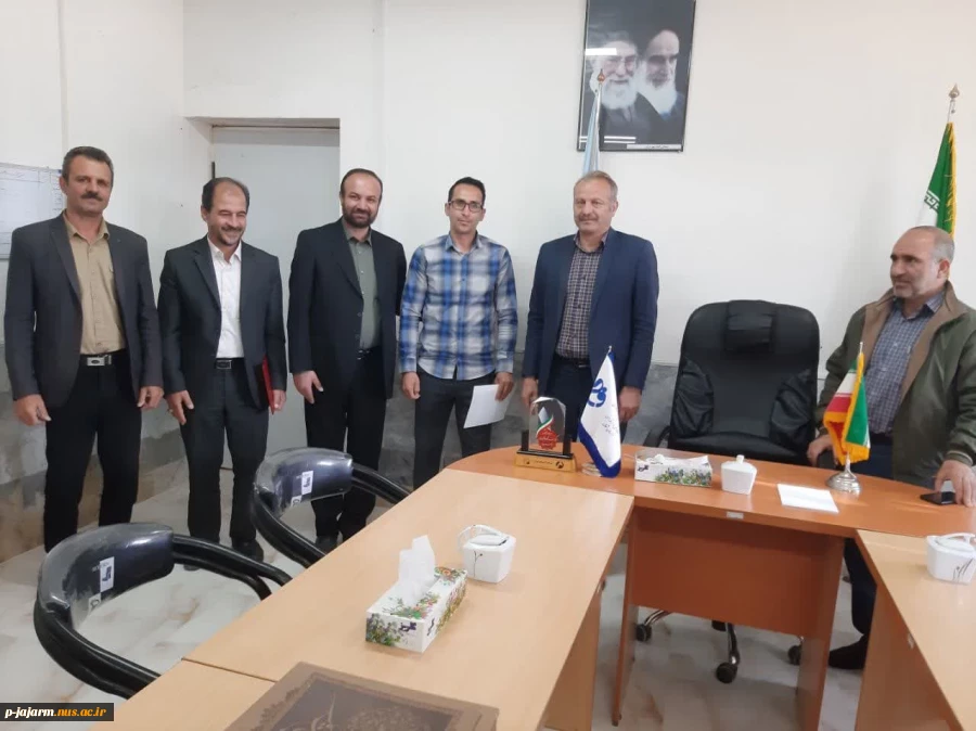تقدیر از زحمات ارزشمند همکاران محترم اداره‌ امور مالی و کارپردازی آقایان عبدالعلی خوش قدم و حسین تاجری 2