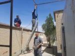 مسقف نمودن بخش سردخانه مواد غذایی دانشکده فنی جاجرم 2