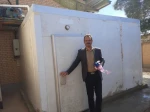 افتتاح سردخانه مواد غذایی مرکز همزمان با بازدید ریاست محترم دانشگاه فنی و حرفه ای خراسان شمالی جناب آقای دکتر قاضی پور و هیات محترم همراه از دانشکده فنی جاجرم 4