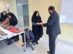 در روز معلم انجام شد:  تقدیر از اساتید محترم به مناسبت هفته معلم با حضورِ ریاست محترم مرکز در کلاس اساتید  2