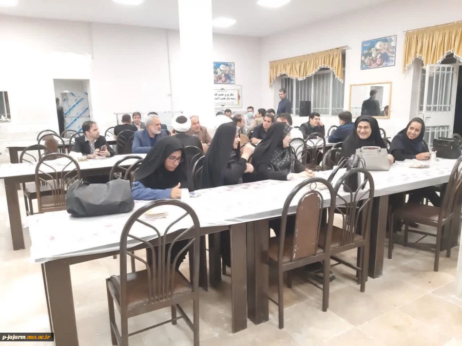 جلسه تقدیر از اساتید دانشکده فنی جاجرم به مناسبت روز معلم  21