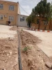 لوله کشی کم فشار فضای سبز دانشکده توسط کارکنان 3