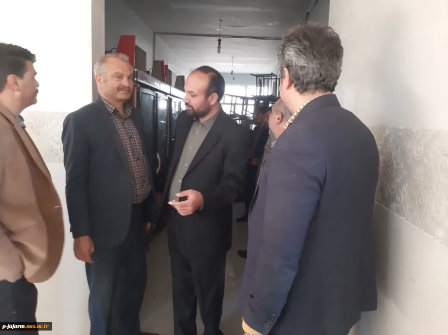 افتتاح سالن غذاخوری و سالن توزیع غذای مرکز پس از انجام تعمیرات اساسی در کف، سقف و بدنه همزمان با بازدید ریاست محترم دانشگاه فنی و حرفه ای خراسان شمالی جناب آقای دکتر قاضی پور و هیات محترم همراه 4