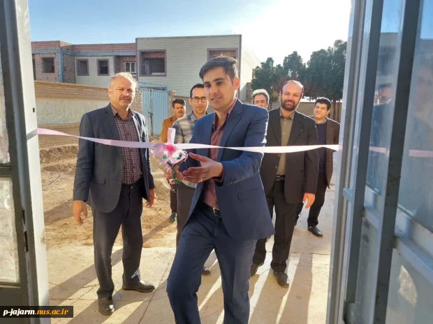 افتتاح سالن غذاخوری و سالن توزیع غذای مرکز پس از انجام تعمیرات اساسی در کف، سقف و بدنه همزمان با بازدید ریاست محترم دانشگاه فنی و حرفه ای خراسان شمالی جناب آقای دکتر قاضی پور و هیات محترم همراه 6