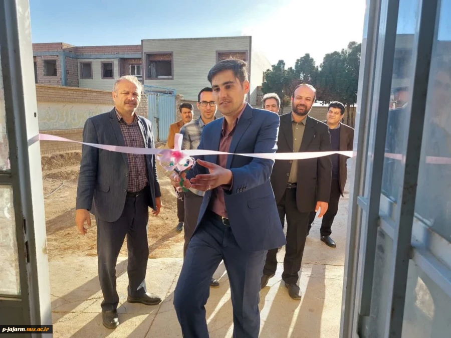 افتتاح سالن غذاخوری و سالن توزیع غذای مرکز پس از انجام تعمیرات اساسی در کف، سقف و بدنه همزمان با بازدید ریاست محترم دانشگاه فنی و حرفه ای خراسان شمالی جناب آقای دکتر قاضی پور و هیات محترم همراه 6