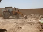 خاک برداری وآماده سازی محوطه دانشکده جاجرم جهت اجرای  بتن کف محوطه‌ مرکز 6