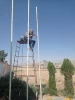 نصب و جوشکاری میله های پرچم در محل  ورودی درب دانشکده - 8 خرداد 1402  3