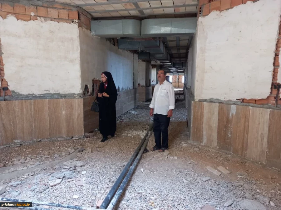 بازدید ناظر محترم برق از خوابگاه جدیدالاحداث مرکز 10 خرداد 1402 2