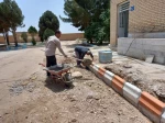 خاک برداری وآماده سازی محوطه دانشکده فنی جاجرم جهت اجرای  بتن جدید کف محوطه‌  یکشنبه ۷ خرداد ۱۴۰۲ 2