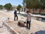 خاک برداری وآماده سازی محوطه دانشکده فنی جاجرم جهت اجرای  بتن جدید کف محوطه‌  یکشنبه ۷ خرداد ۱۴۰۲ 4
