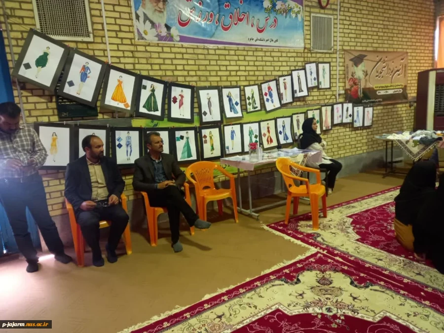 نمایشگاه آثار و توانمندی های دانشجویان محترم طراحی و دوخت (ژوژمانِ پایان نیسمال) - 23 خرداد 1402 6