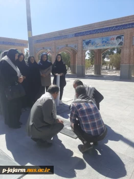 تجدید میثاق دانشجویان،اساتید و همکاران محترم دانشکده با شهدای گرانقدر دفاع مقدس در آغاز سال تحصیلی و هفته دفاع مقدس.دوشنبه 3 مهرماه 1402 2