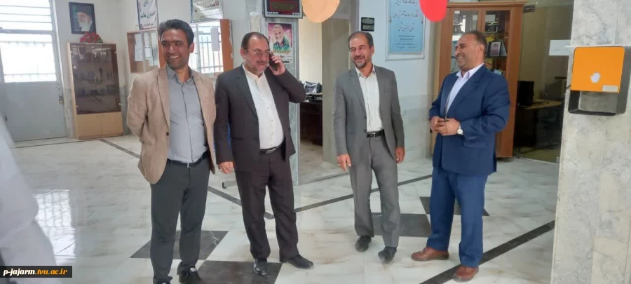 بازدید نماینده محترم مجلس شورای اسلامی جناب آقای دکتر پاکمهر و هیات همراه از دانشکده فنی و حرفه ای جاجرم 5 مهر ماه 1402 7