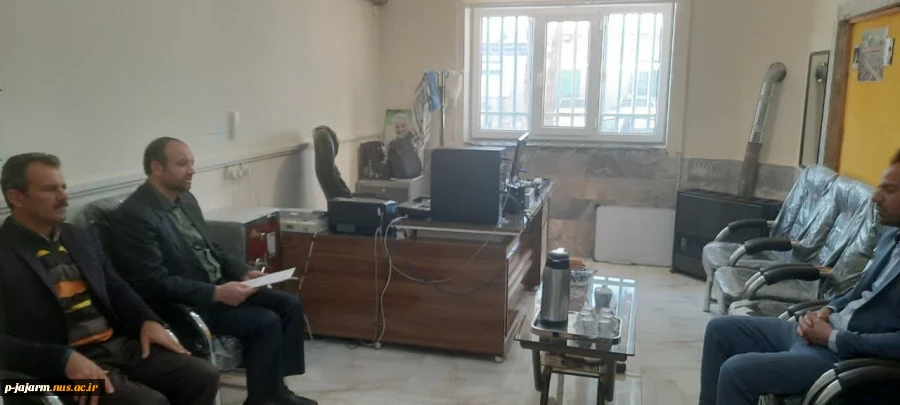 جلسه مشترک ریاست محترم مرکز آموزش فنی و حرفه ای شهرستان جاجرم با ریاست دانشکده فنی و حرفه ای جاجرم بهمن1401 3