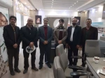 دیدار مسئولین مرکز با مدیرعامل محترم شرکت آلومینای ایران جناب آقای مهندس زارع در محل کارخانه تولید آلومینای جاجرم جهت تحکیم امر ارتباط با صنعت 2