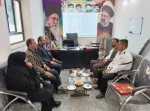 دیدار ریاست و حراست محترم دانشکده با ریاست محترم اداره ورزش و جوانان شهرستان جاجرم جناب آقای تفضلی و اهدای یک عدد میز تنیس به دانشکده توسط ایشان 7آذر 1402 2