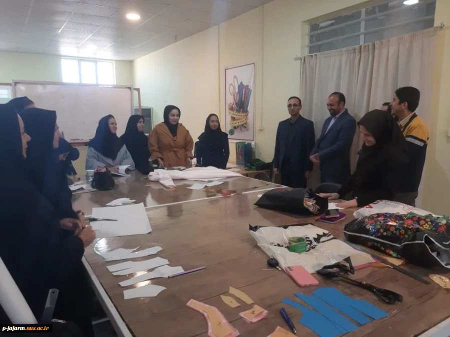 بازدید هیات نظارت و ارزیابی دانشگاه بجنورد از دانشکده فنی و حرفه ای جاجرم 7