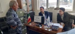 برپایی  میز خدمت با موضوع  معرفی خدمات بیمه ای تامین اجتماعی مرتبط با دانشجویان 3