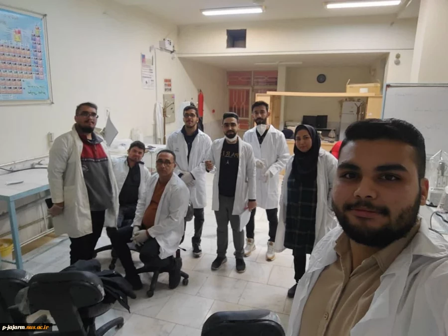 بازدید علمی تعدادی از دانشجویان دانشگاه های آزاد اسلامی و  دانشگاه علمی کاربردی مرکز جاجرم از کارگاه و آزمایشگاه های صنایع شیمیایی و  مهندسی شیمی آموزشکده فنی و حرفه ای جاجرم 9 دی ماه 1402 2