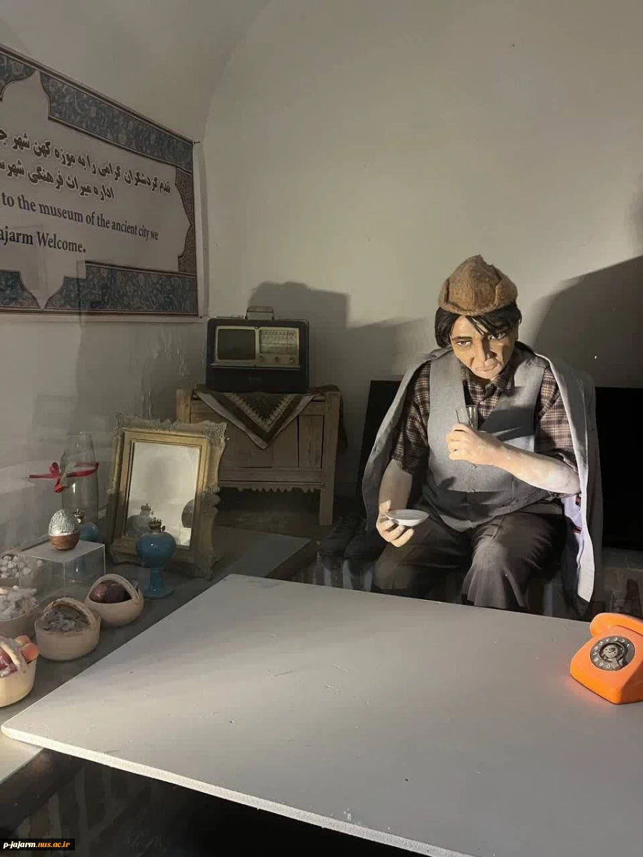 بازدید دانشجویان رشته کارشناسی طراحی و دوخت  از مسجد جامع جاجرم، موزه مردم شناسی ، ارگ کاظم خان و باغ کوشک جاجرم 8