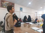 بازدید دانش آموزان هنرستان دخترانه عترت شهرستان گرمه از کارگاه ها و امکانات رشته طراحی و دوخت دانشکده فنی و حرفه ای جاجرم  4