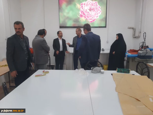 برگزاری جلسه ملاقات عمومی  جناب آقای دکتر مسعود قاضی پور ریاست محترم دانشگاه فنی و حرفه ای استان خراسان شمالی با دانشجویان، اساتید و کارکنان دانشکده فنی و حرفه ای جاجرم . 24 اردیبهشت  6