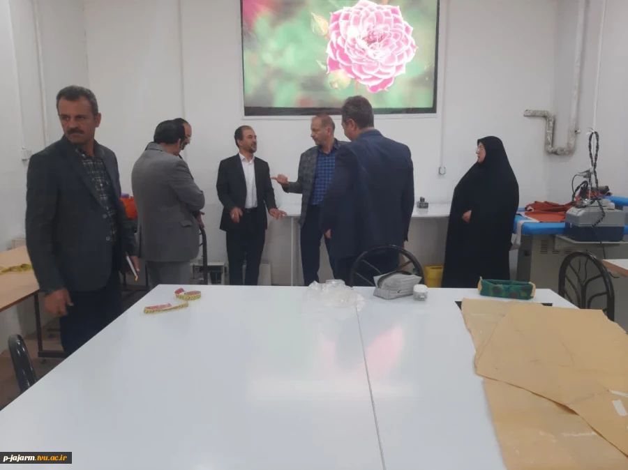برگزاری جلسه ملاقات عمومی  جناب آقای دکتر مسعود قاضی پور ریاست محترم دانشگاه فنی و حرفه ای استان خراسان شمالی با دانشجویان، اساتید و کارکنان دانشکده فنی و حرفه ای جاجرم . 24 اردیبهشت  6