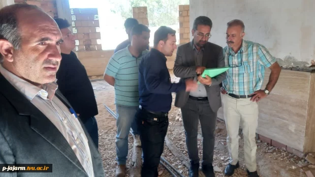 بازدید از خوابگاه در دست احداث 5
