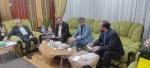 دیدار ریاست دانشکده ملی مهارت جاجرم جناب آقای دکتر حسن زاده با وزیر محترم علوم تحقیقات و فناوری جناب آقای دکتر سیمایی 3