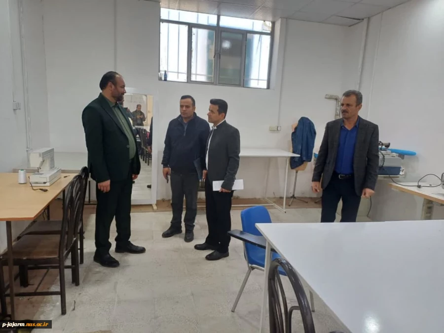 بازدید هیات نظارت و ارزیابی دانشگاه بجنورد از دانشکده ملی مهارت مرکز جاجرم 11