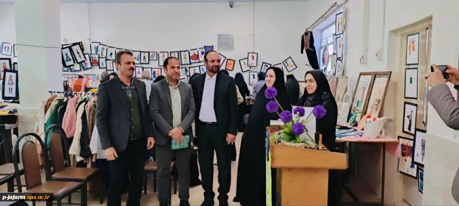 برگزاری نمایشگاه دستاوردهای هنری دانشجویان گرامی رشته های طراحی و دوخت و طراحی پوشاک - 23 دی ماه  25