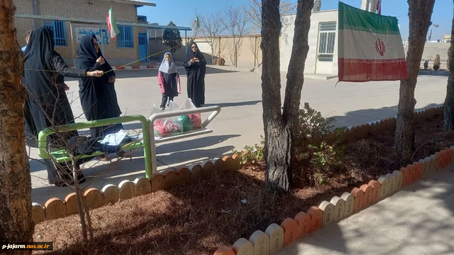 فضا سازی محیطی و آماده سازی دانشکده ملی مهارت جاجرم توسط دانشجویان محترم عضو شورای بسیج دانشجویی ،  به مناسبت ایام الله دهه فجر انقلاب اسلامی 3