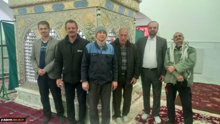 تجدید میثاق جمعی از همکاران محترم دانشکده ملی مهارت با شهدای گرانقدر دفاع مقدس 4